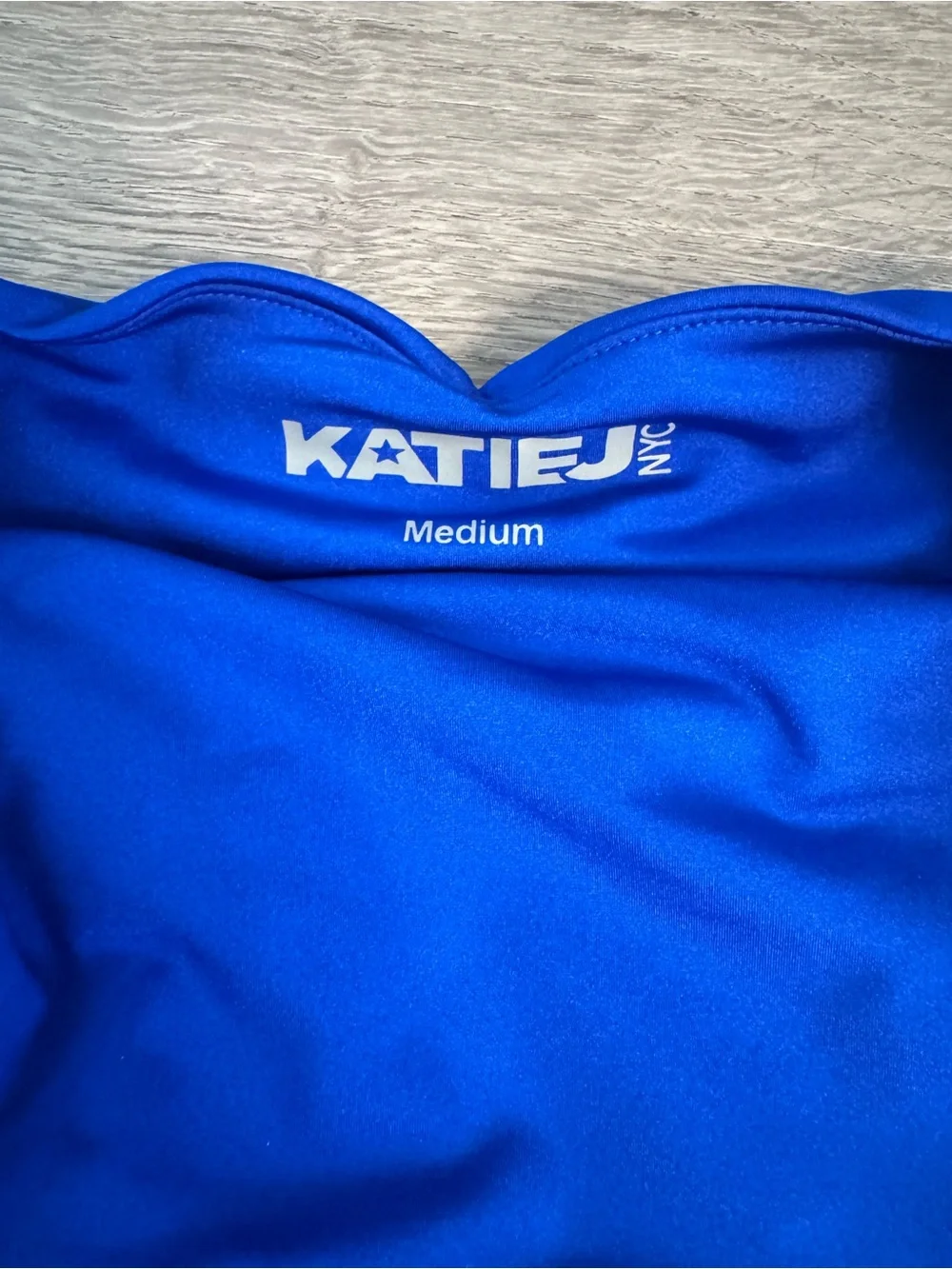 Kids KatieRuched Blue Bodycon Dress